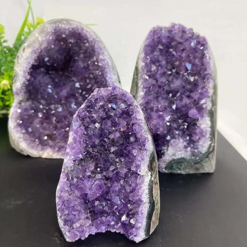 Natural Amethyst Crystal Cluster
