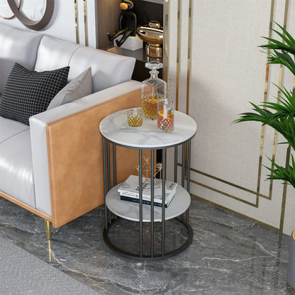 Luxury Modern Round Accent Table