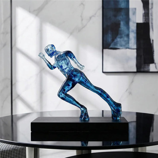Running Man Sculpture