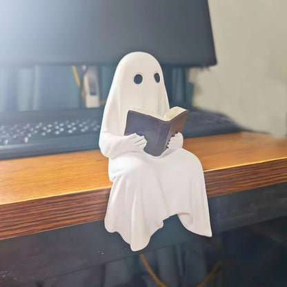 Cute Book Lover Figurine