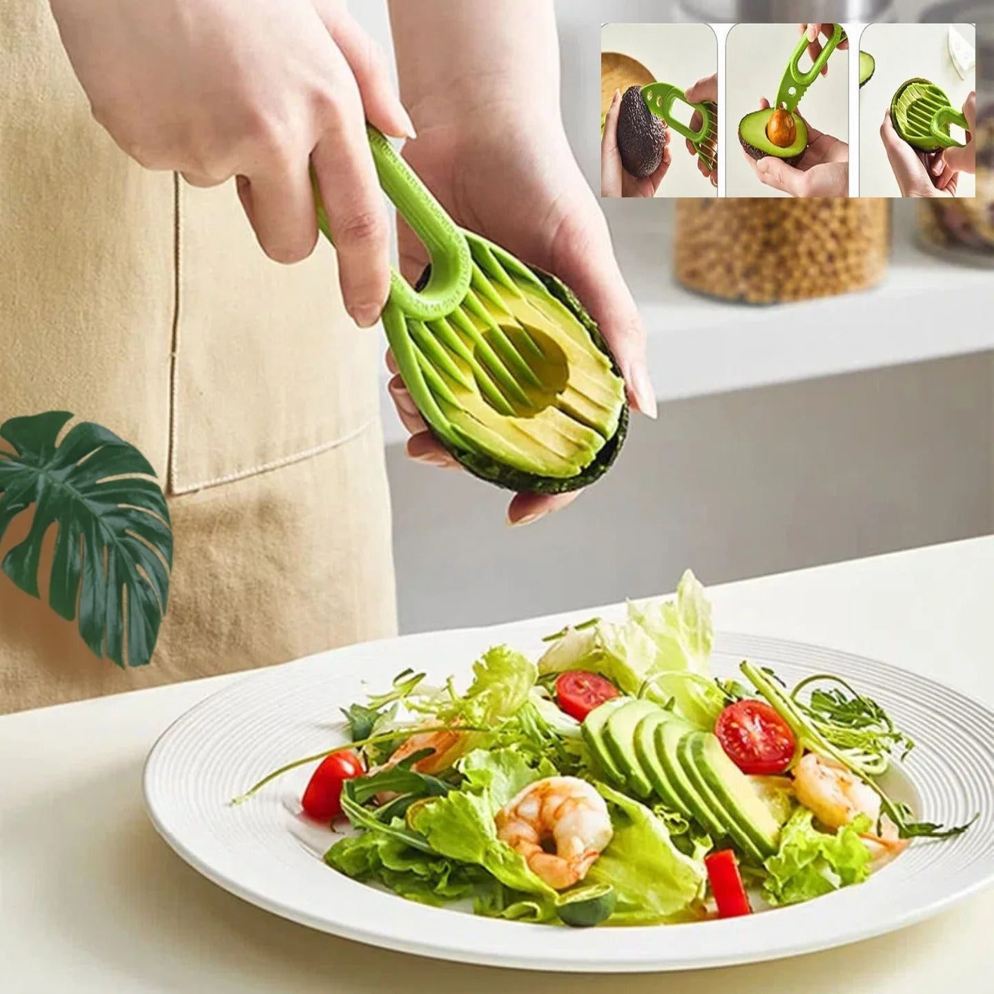 3-in-1 Avocado Slicer – 3(PCS)