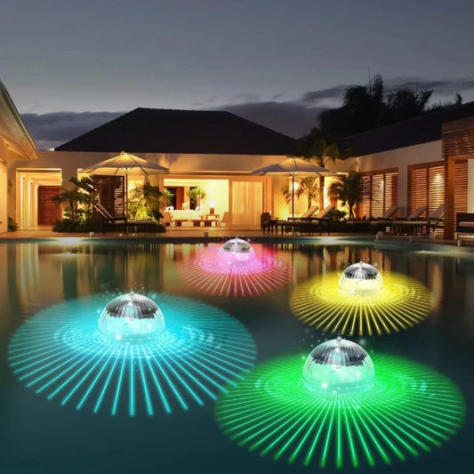 Solar Floating LED Pool Lights – 7-Color Changing Waterproof Light Ball