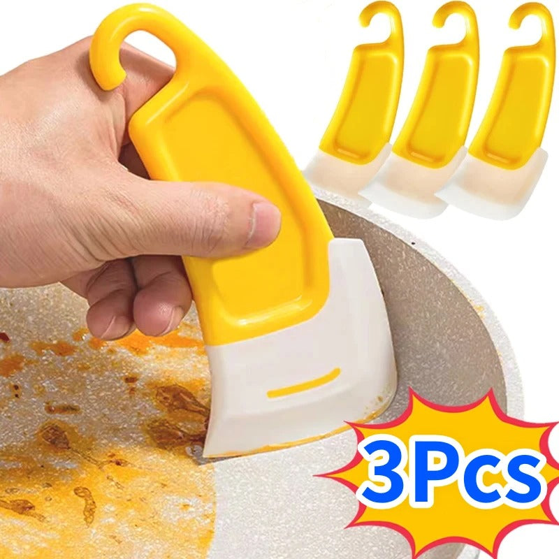 Pot & Dish Cleaner for Stubborn Food Residue (3Pieces)