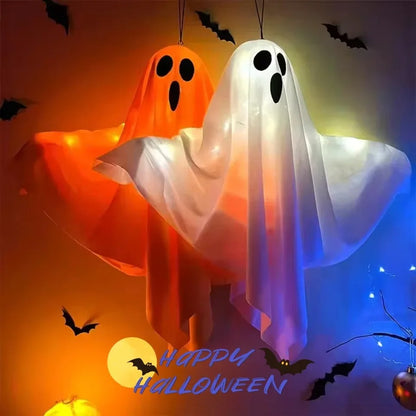 Spooky LED Ghost Lantern for Home & Yard Decor