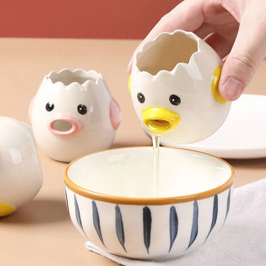 Cute Ceramic Egg White Separator - 2pcs