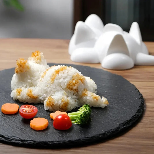 Cute Cat-Shaped Onigiri Rice Mold