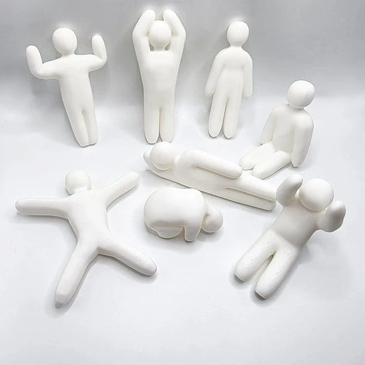 18-Piece Poseable Figure Set