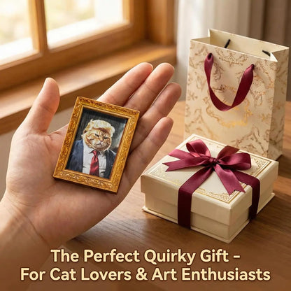 Funny Cat Parody Fridge Magnet