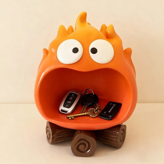 Calcifer Fire Spirit Resin Storage Box