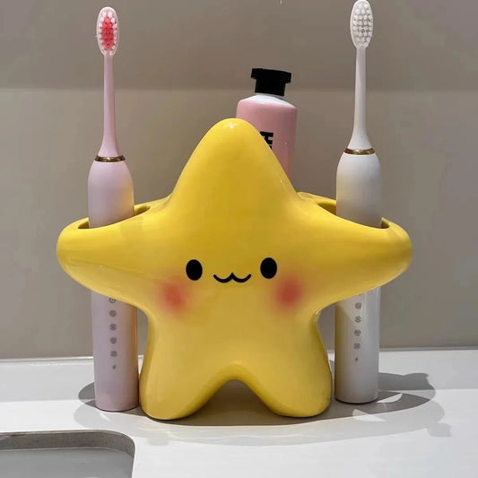 Cute Star Toothbrush Holder