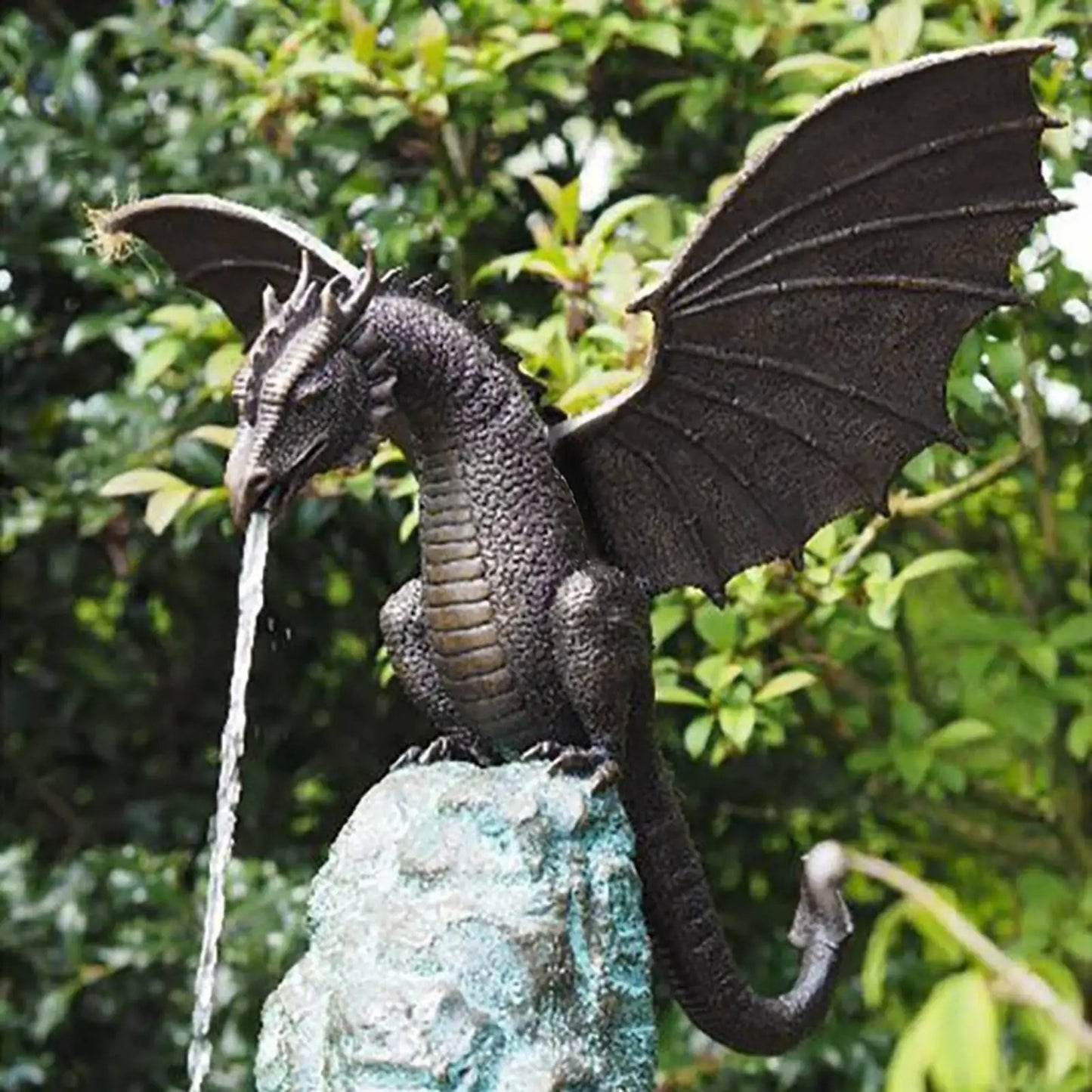 Fountain Dragon Garden Statue