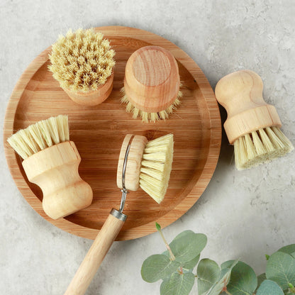 Eco-Friendly Dish Cleaning Brush Set - 5pcs