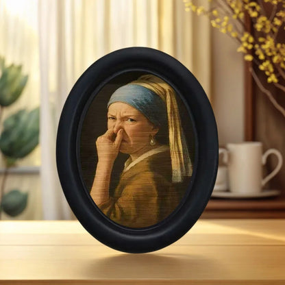 Funny Quirky Girl Mini Wall Art