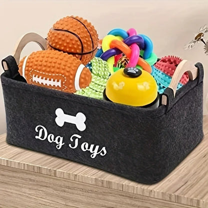 Pet Toy Storage Basket