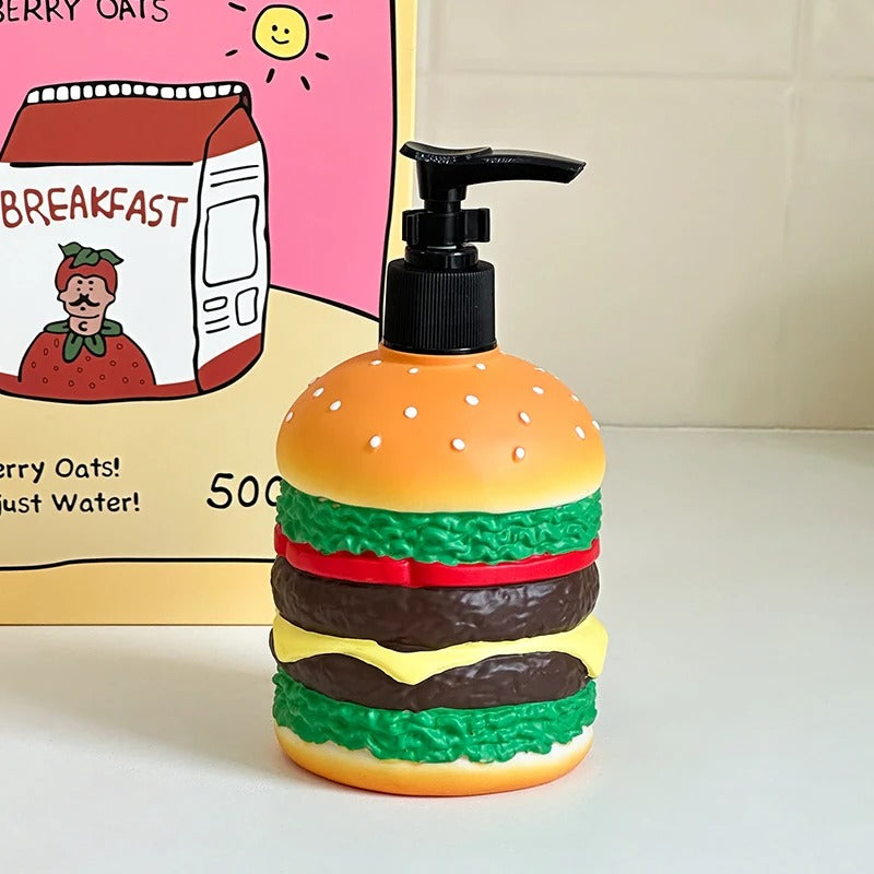 Burger-Shaped Soap Dispenser
