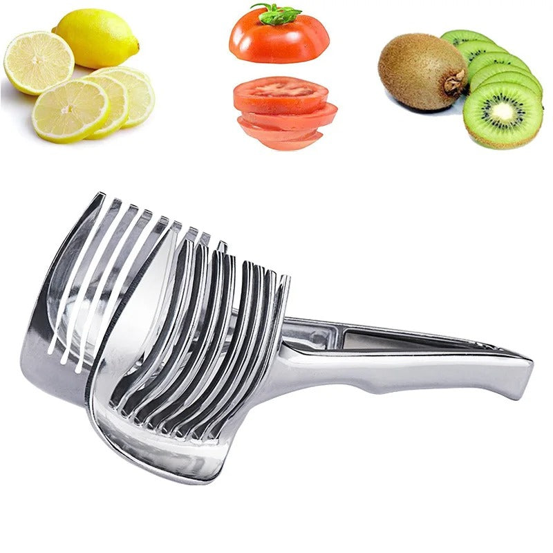 Stainless Steel Food Slicing Holder