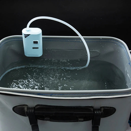 USB Rechargeable Fish Tank Air Pump – Portable Oxygen Aerator for Fishing & Aquariums