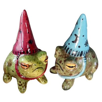 Spell bound Frog Garden Statue