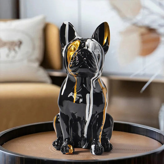 French Bulldog Statue