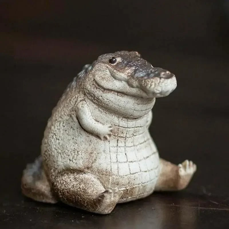 Mini Alligator Figurine