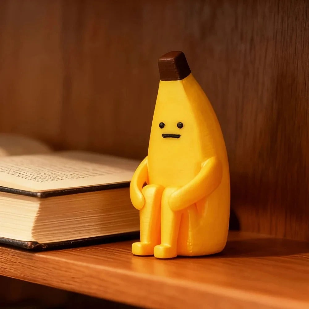Anxious Banana 3D Printed Figurine (3PCS)