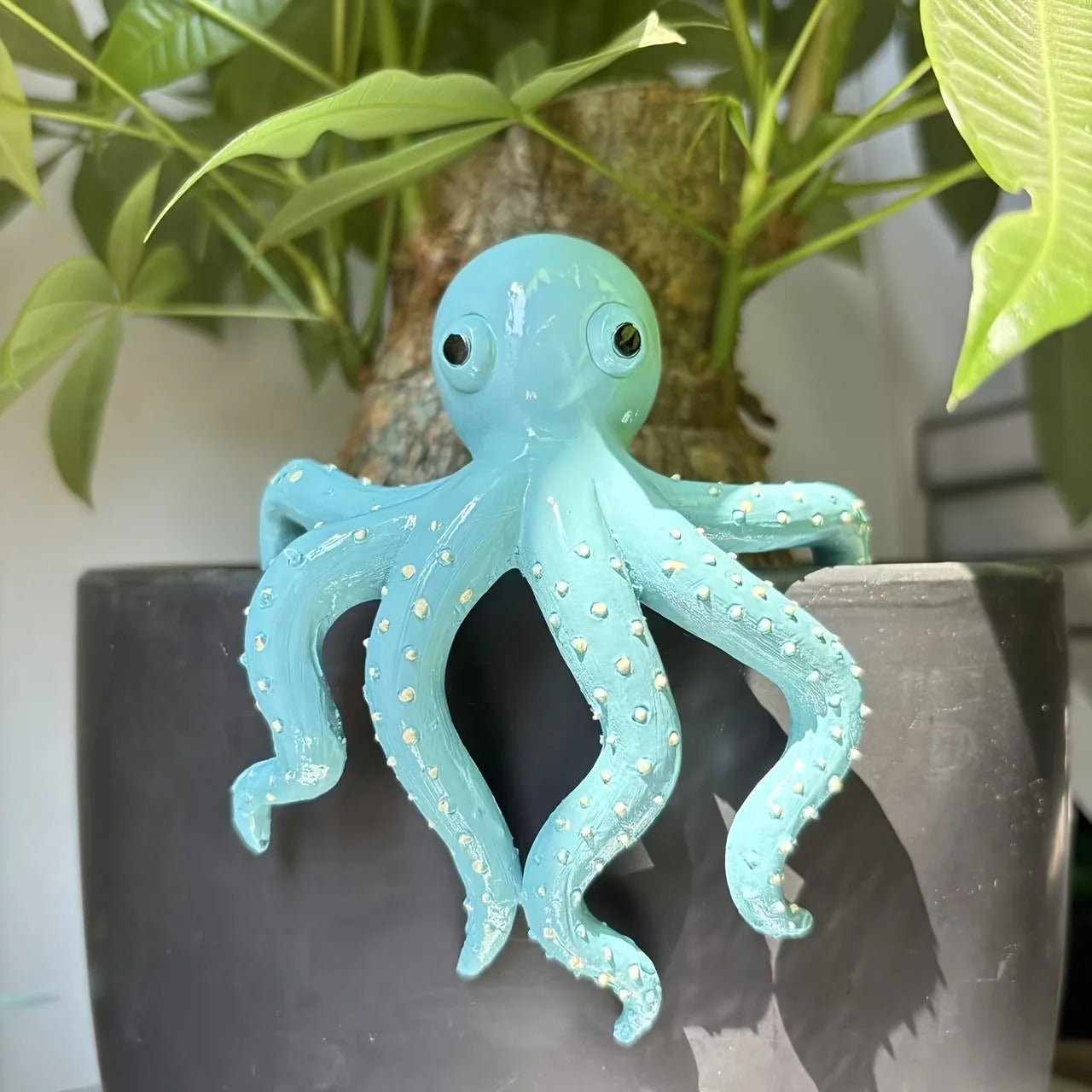 Octopus Figurine for Home & Garden Decor