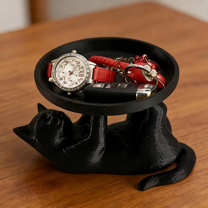 Minimalist Cat Jewelry Dish