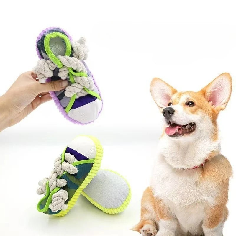 Sneaker Rope Chew Toy