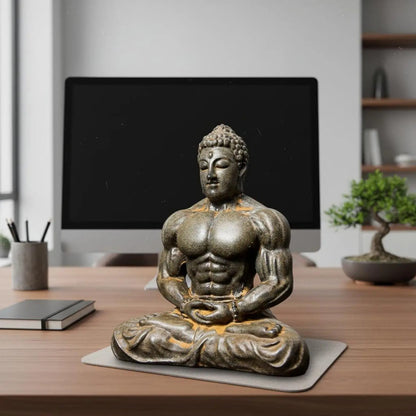 Muscular Buddha Sculpture