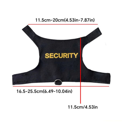 Security Reptile Harness & Leash - Both Shirts Included