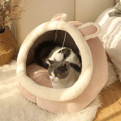 Cozy Cave Cat Bed