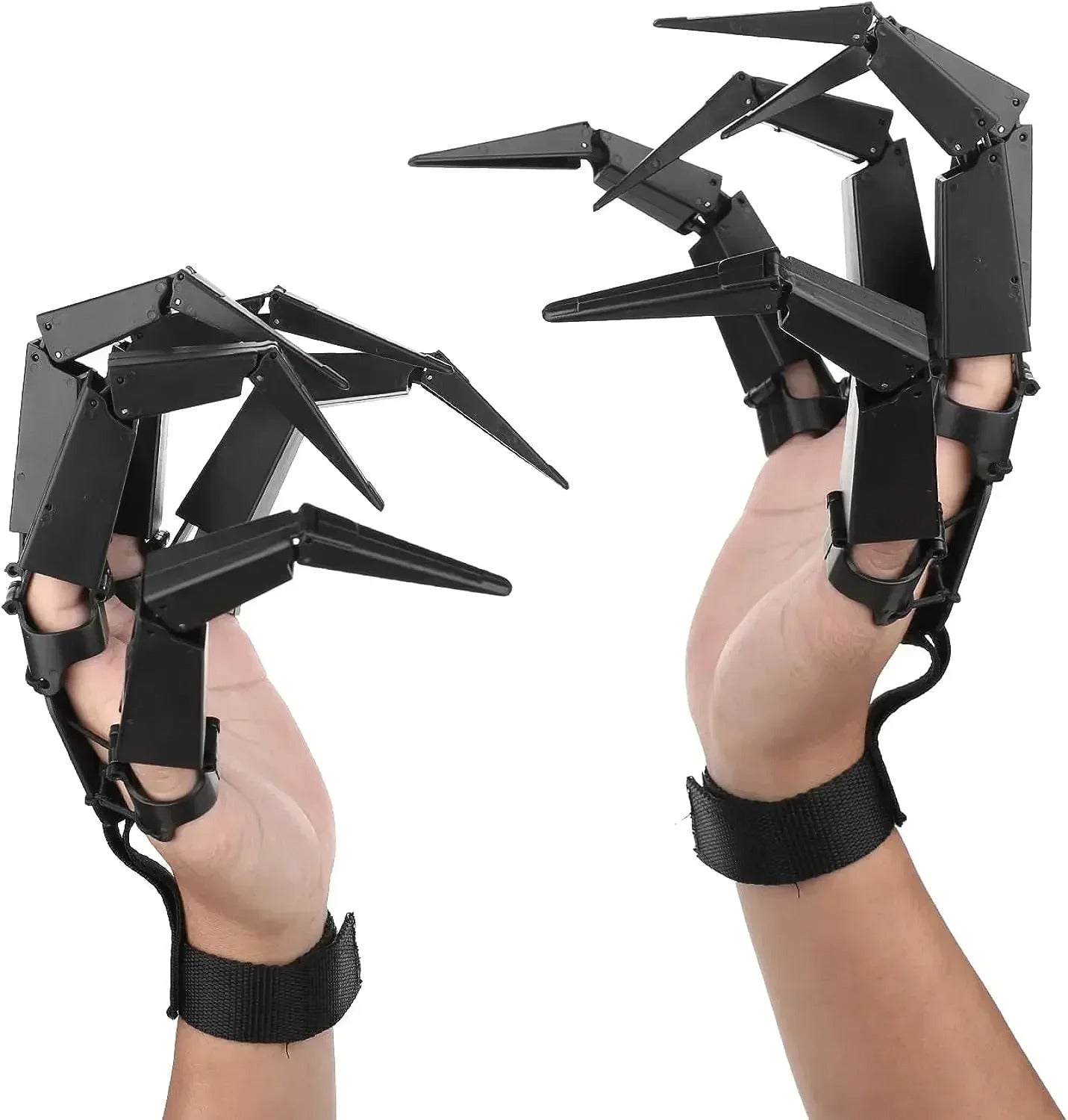 Halloween Skeleton Finger Extensions Both Hands