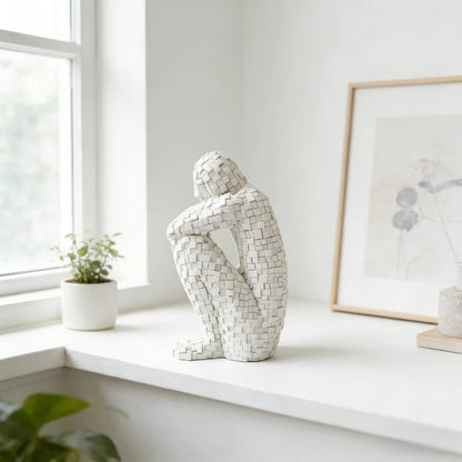 Mosaic Reflection Sculpture