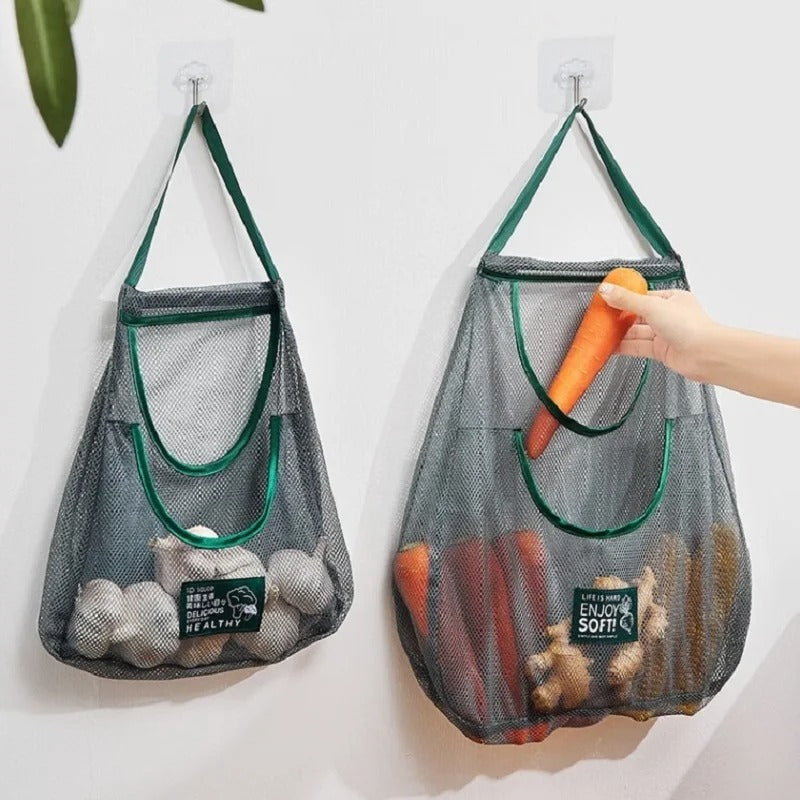 Hanging Produce Storage Bags - 2 Bags