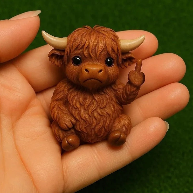 Funny Middle Finger Animal Statue Set