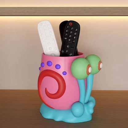 Cute Snail Pen Holder Organizer