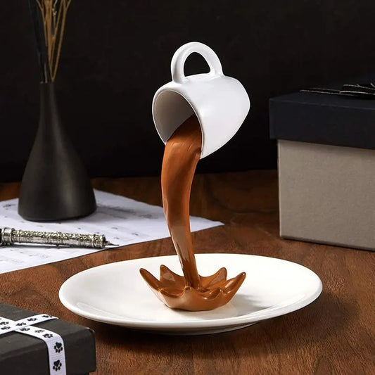 Floating Coffee Cup Sculpture 3(PCS)