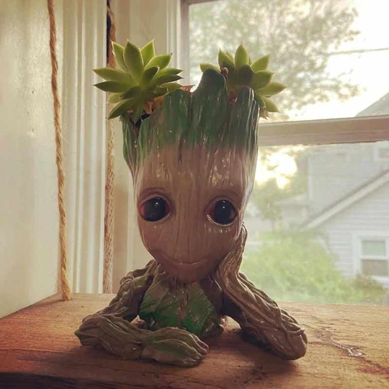 Mini Groot-Inspired Plant Pot – 1Pc