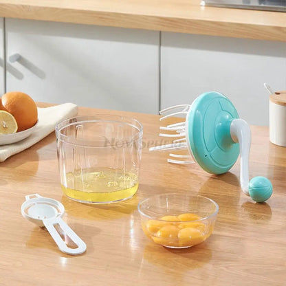 Manual Crank Egg Beater & Cream Mixer