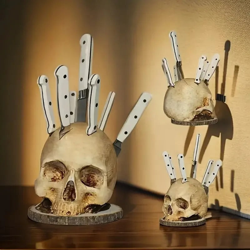 Skull Knife Holder