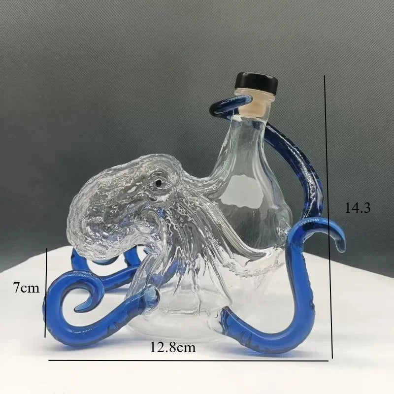 Octopus Glass Decanter