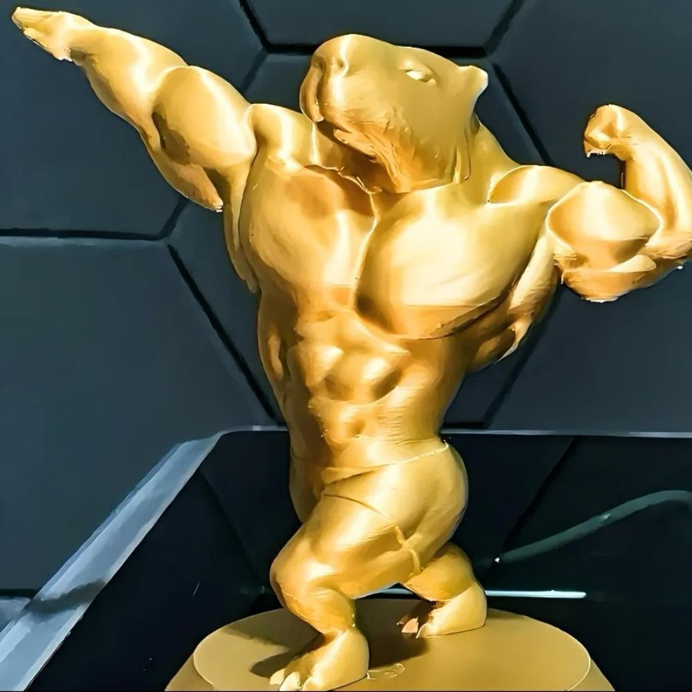 Muscle Capybara Figurine