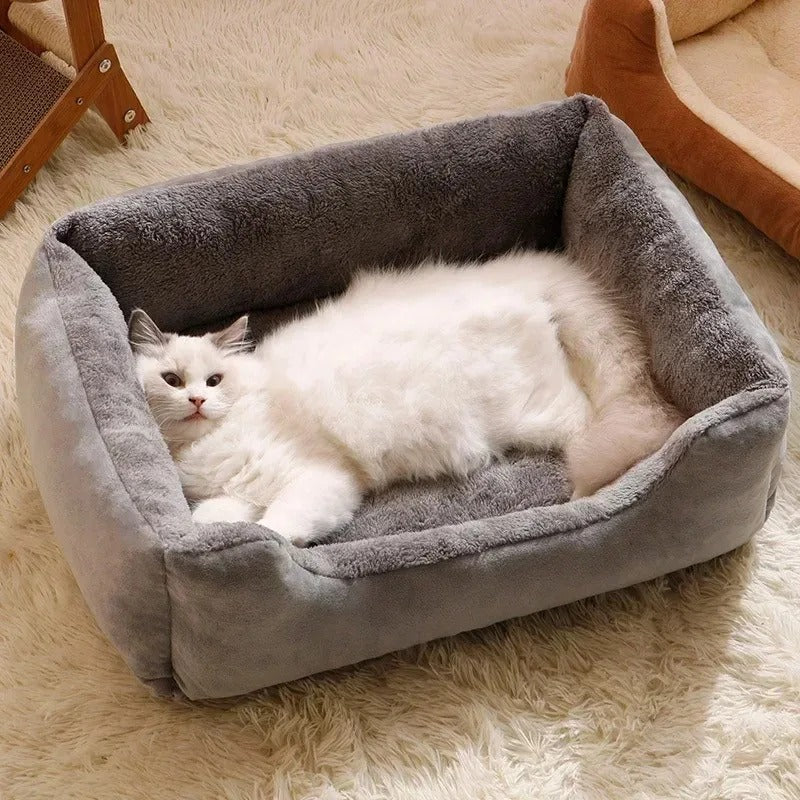 Cozy Cloud Plush Pet Bed