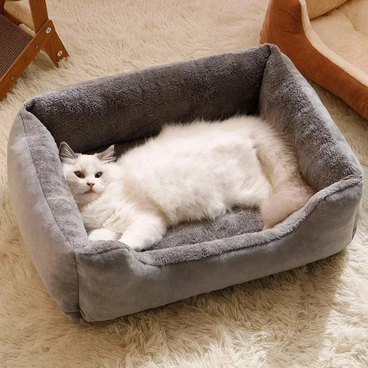 Cozy Cloud Plush Pet Bed