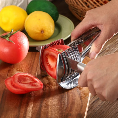 Stainless Steel Food Slicing Holder