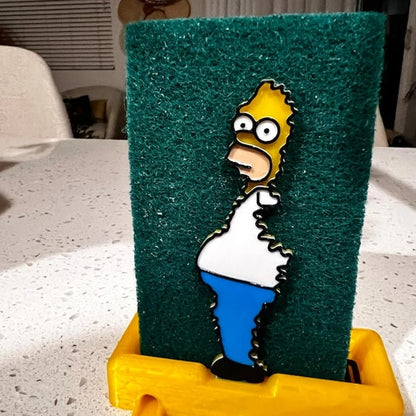 Homer Sponge Holder – Funny Kitchen Sink Organizer