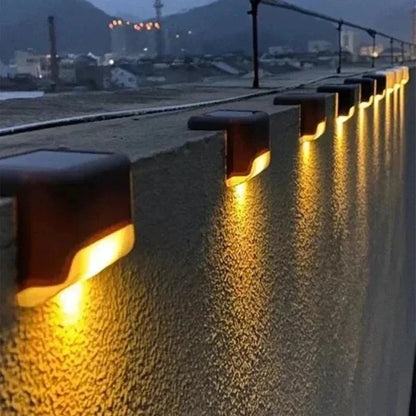 Solar Stair Lights for Outdoor Steps & Decks