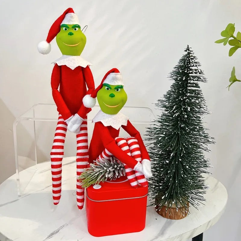 Mischievous Christmas Elf Ornament