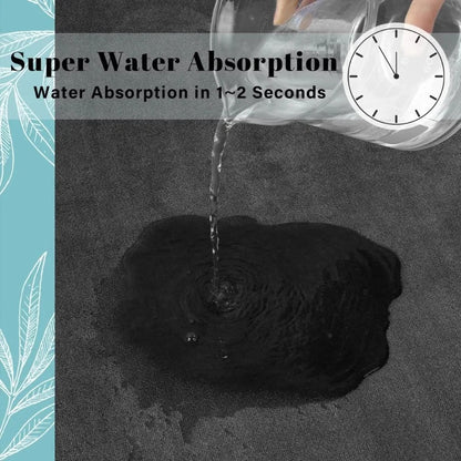 Super Absorbent Non-Slip Bath Mat