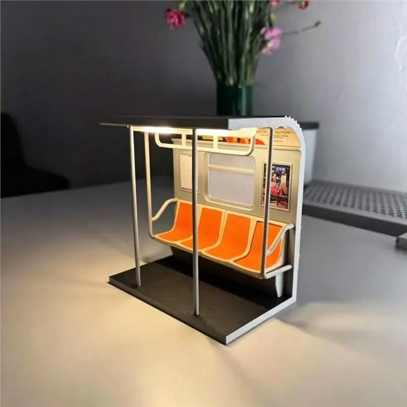 Retro Subway Train LED Lamp